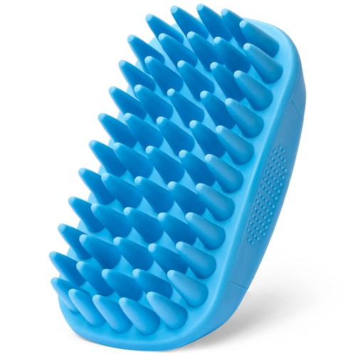 Soft rubber curry brush - soft,