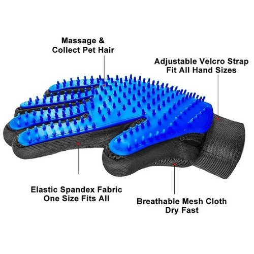 Pet grooming glove - grooming,