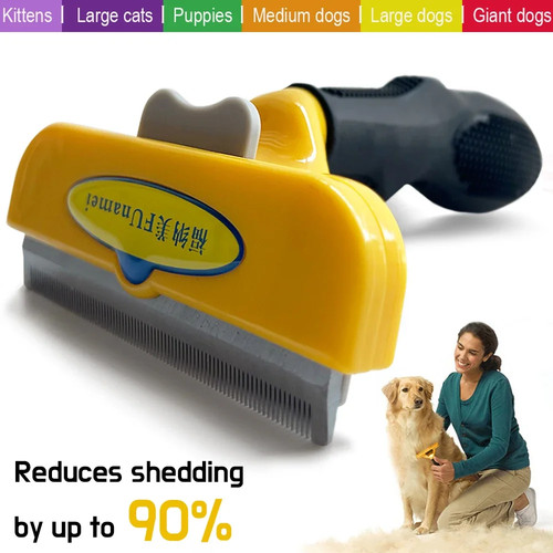 Pet deshedding brush stainless - pet,