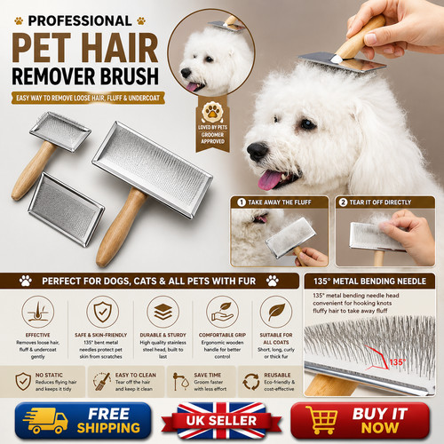 Dog comb pet hair remover - pet,