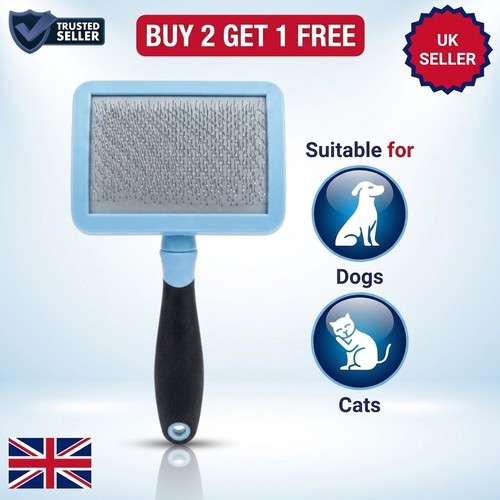 Dog cat grooming slicker brush - grooming,