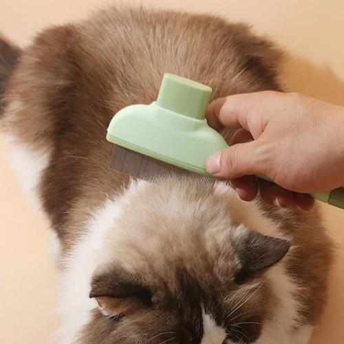 Self cleaning flea comb - flea,