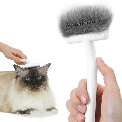 Aumuca cat dog deshedding comb - dog,
