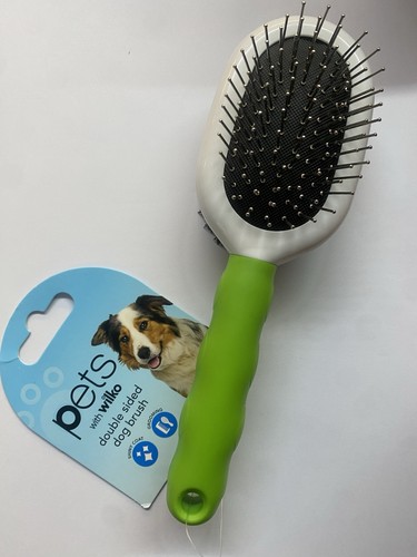 Pet grooming brush - brush, double