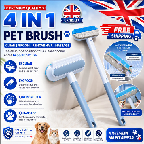 Pet hair remover brush - 1,