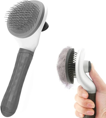 Yetee pet grooming brush self - pet,