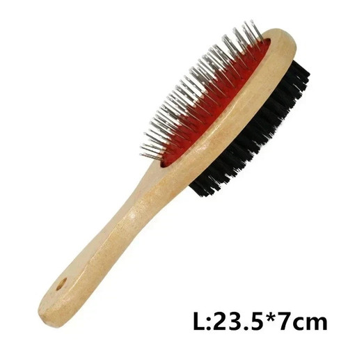 New pet grooming brush double - brush,
