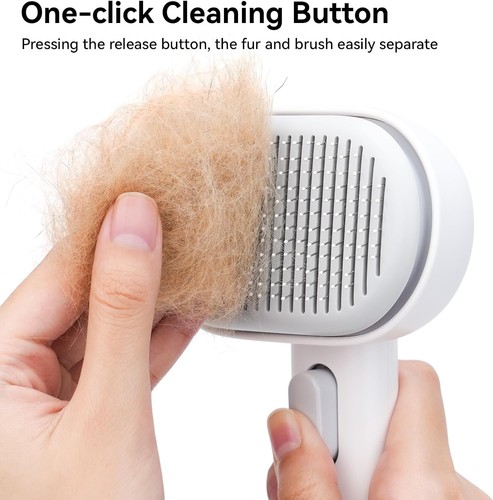 Dog cat brush with release - cat,