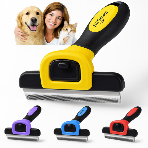 Pet grooming brush - pet,