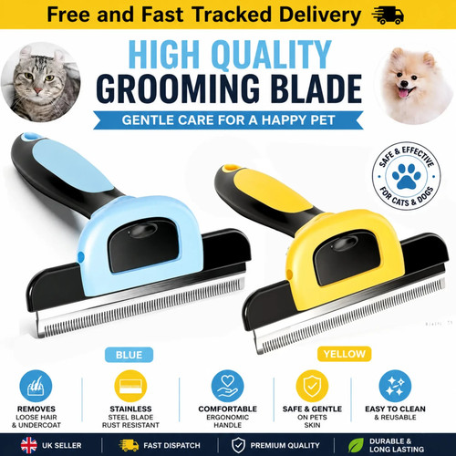 Pet grooming brush - 2x,