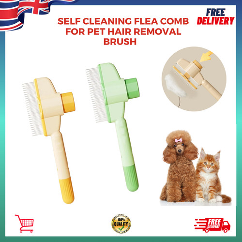 Self cleaning flea - flea, cat